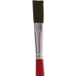 2195 Economy Black Bristle Fitch Brush