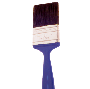 60P 100% Black Bristle, Utility Paint Brush or Chip Brush