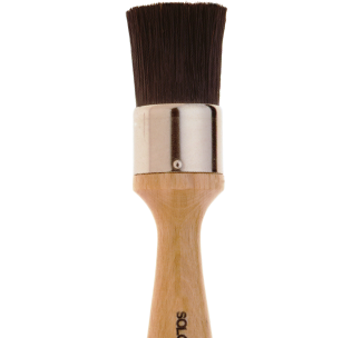 1-3/8 Trim 1-3/8 Trim Maryland Brush Company Wood Handle Black Bristle Maryland Brush 10101 351 8 Stencil Brush