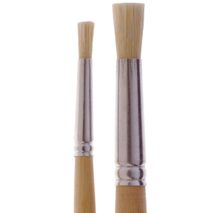 Pro Art Brush White Bristle Flat #11