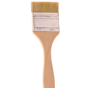 88 White China Bristle Glue Brushes