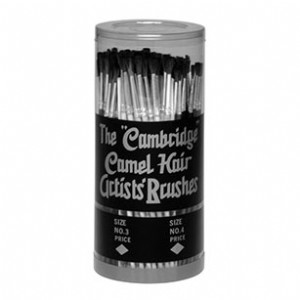 5921 Cambridge Assortment Camel Hair Artists' Brushes