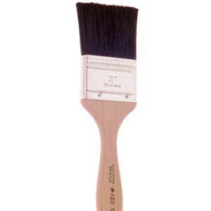 Varnish Brush 4 White China Bristle